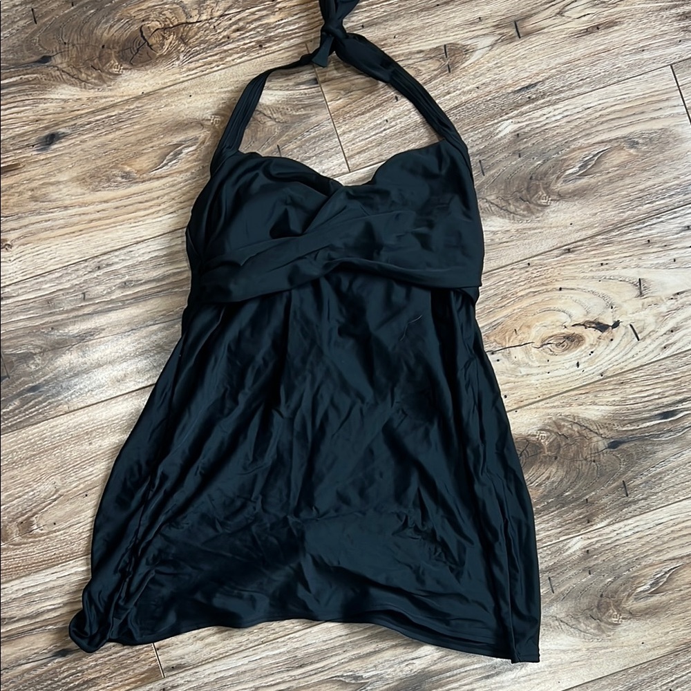 Merona Black Women's Swim One Piece